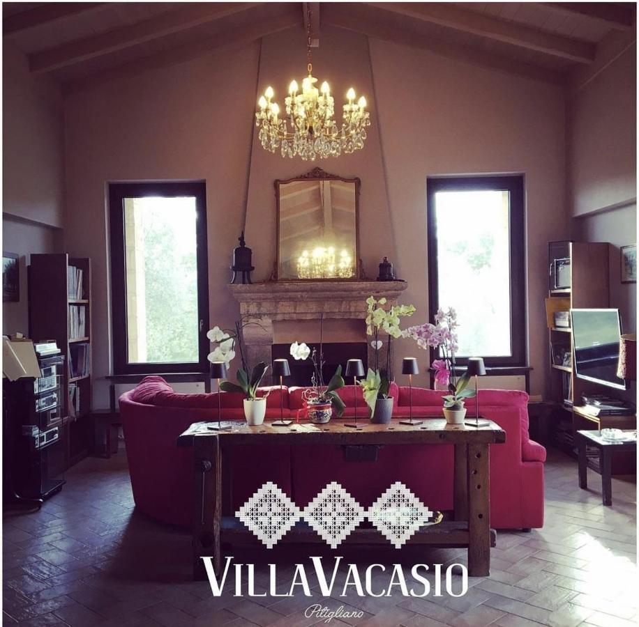 Agriturismo Eco-Bio Villa Vacasio 피틸리아노 외부 사진